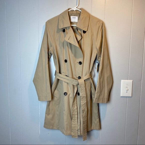 Old Navy Jackets & Blazers - NWT Old Navy khaki trench coat size small
